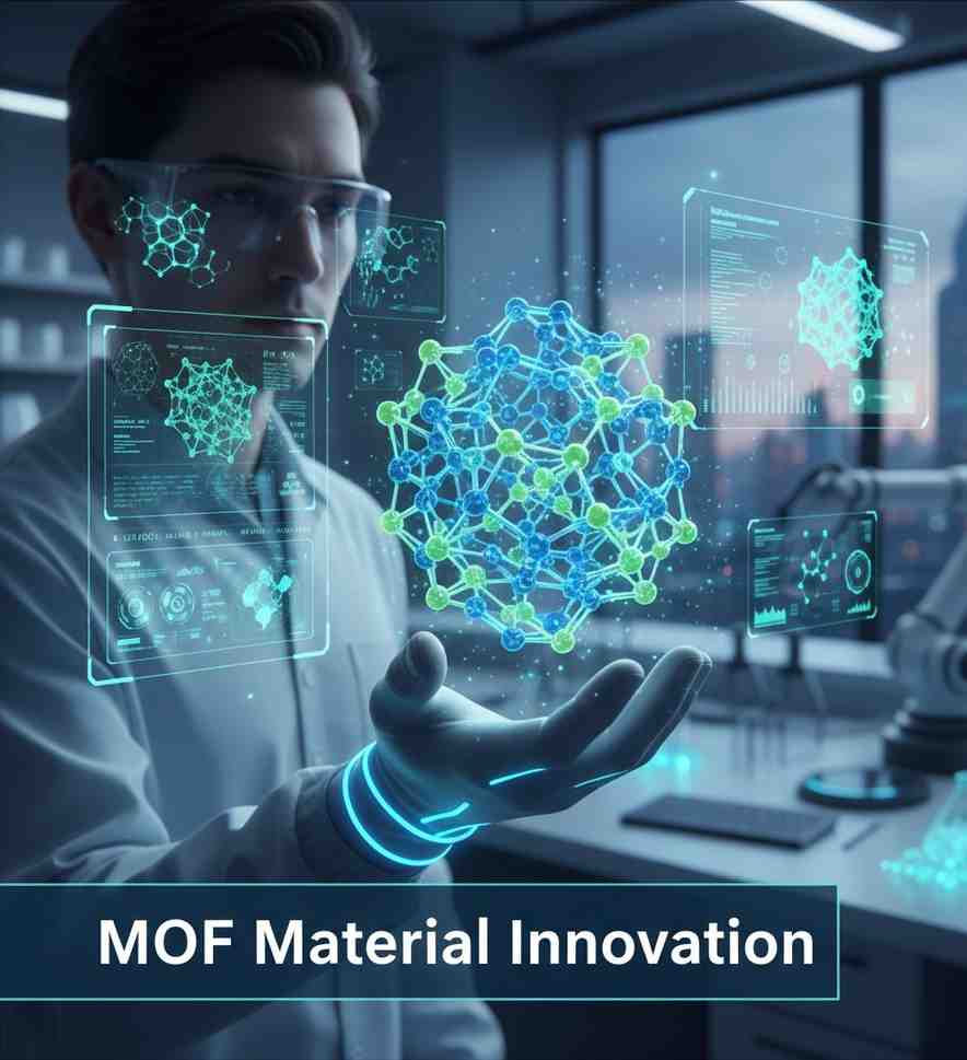 MOF Material Innovation by Omer yaghi